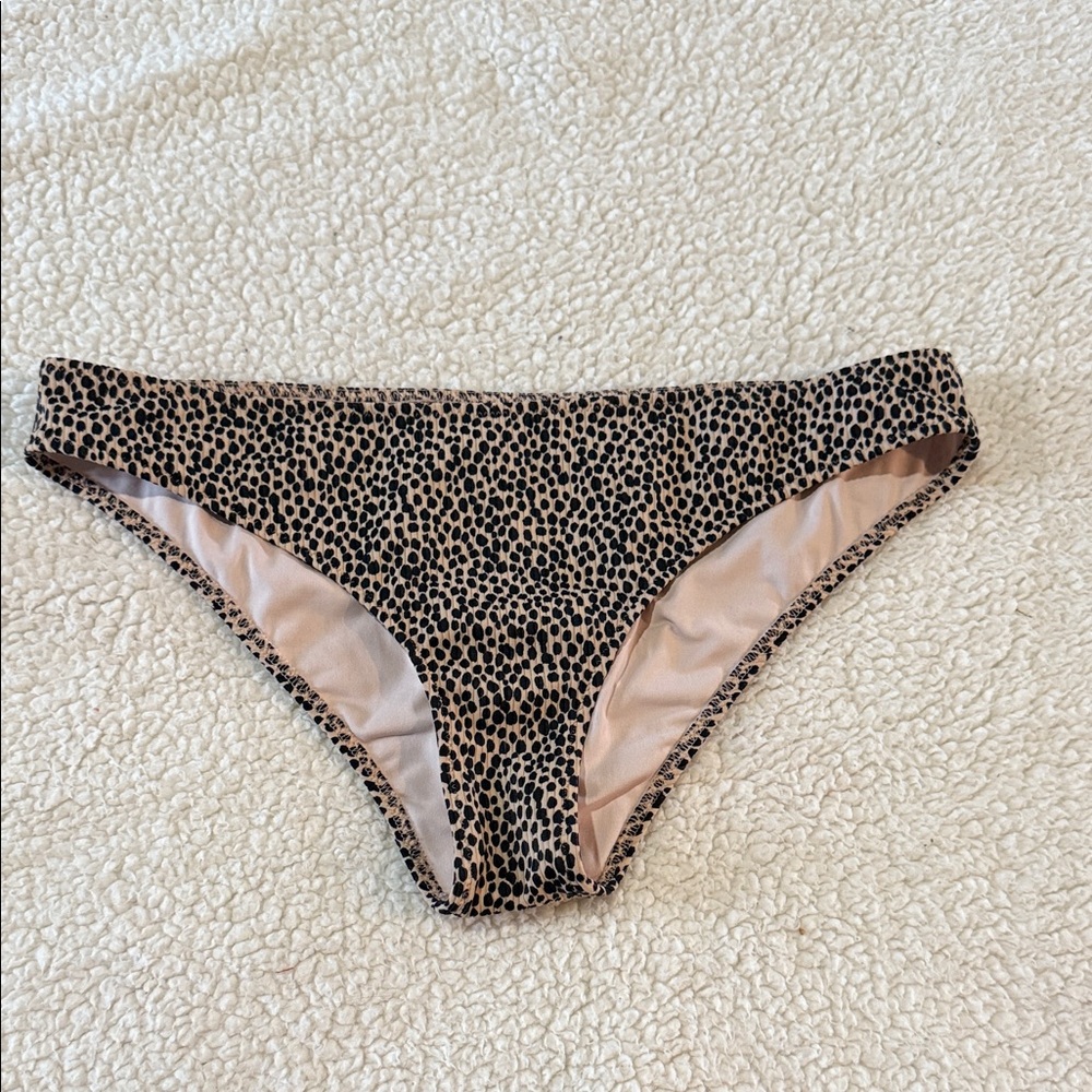 Shade & Shore Leopard Print Bikini Bottom